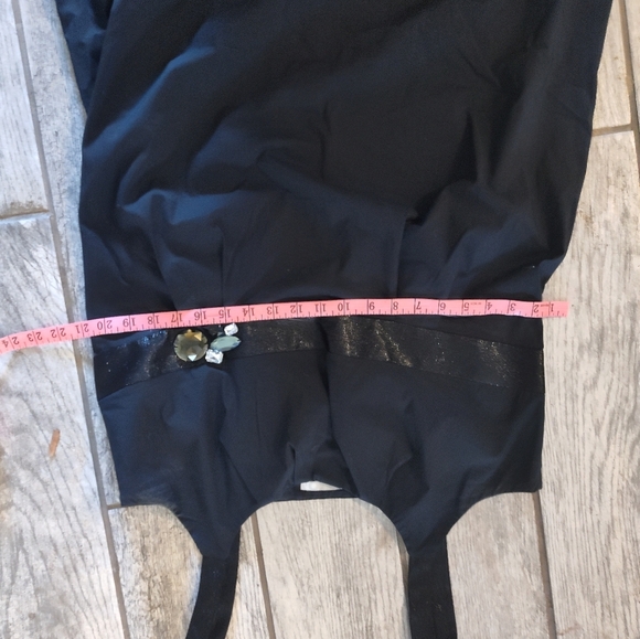 Black Sleeveless Dress with Sequin Detail #246 - Picture 4 of 5